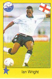 Ian Wright England samolepka Semic EM 92 #265